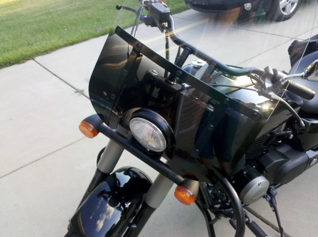 2011 Honda shadow phantom windshield